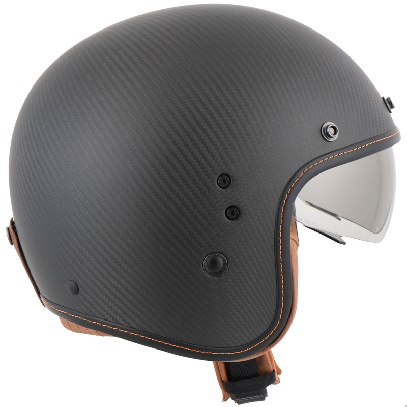 Atviras šalmas Scorpion Belfast Evo Carbon Black Matte