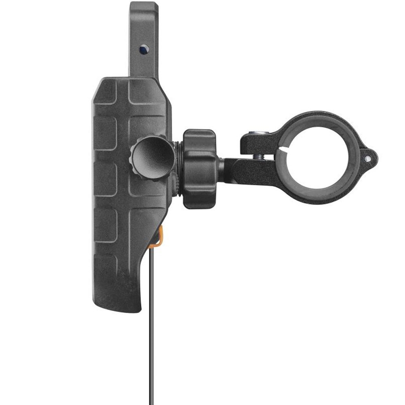 "Interphone Crab" telefono laikiklis su belaidžiu įkrovimu ir USB-C, juodas