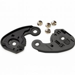 HJC HJ-45 plexi mechanizmas juodas