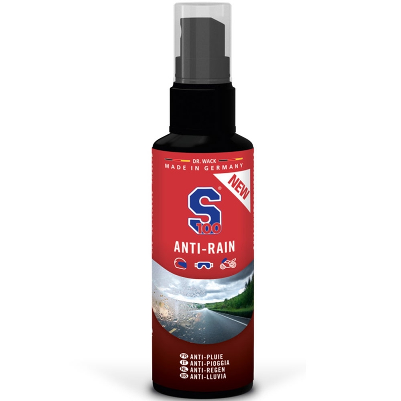 Priemonė nuo lietaus S100 su mikropluošto šluoste 100 ml