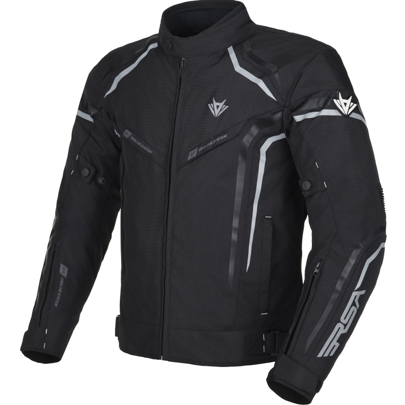 Motociklininko striukė RSA Compact 2 black-grey