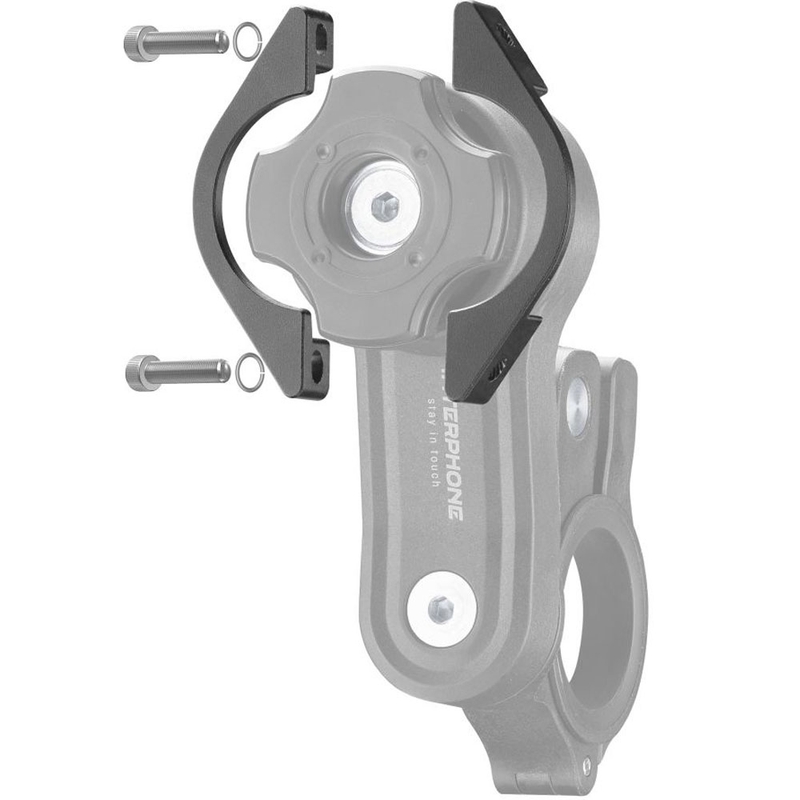 "Interphone Quiklox" sistemų užraktas juodas