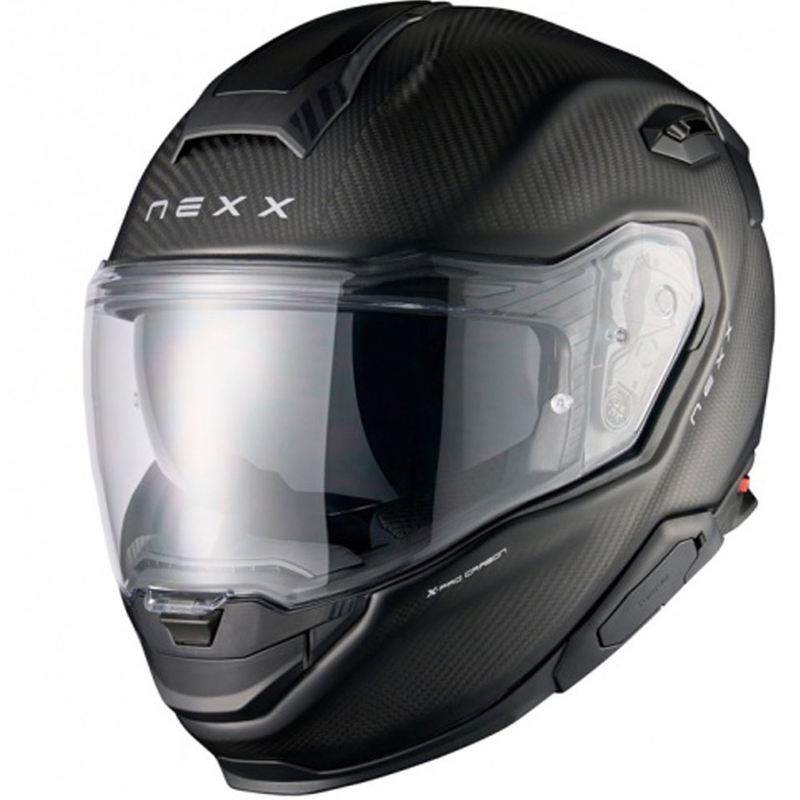 Integruotas motociklininko šalmas "Nexx X.TR Zero PRO Carbon" matinės juodos spalvos