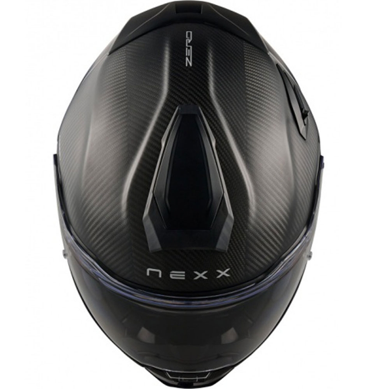 Integruotas motociklininko šalmas "Nexx X.TR Zero PRO Carbon" matinės juodos spalvos