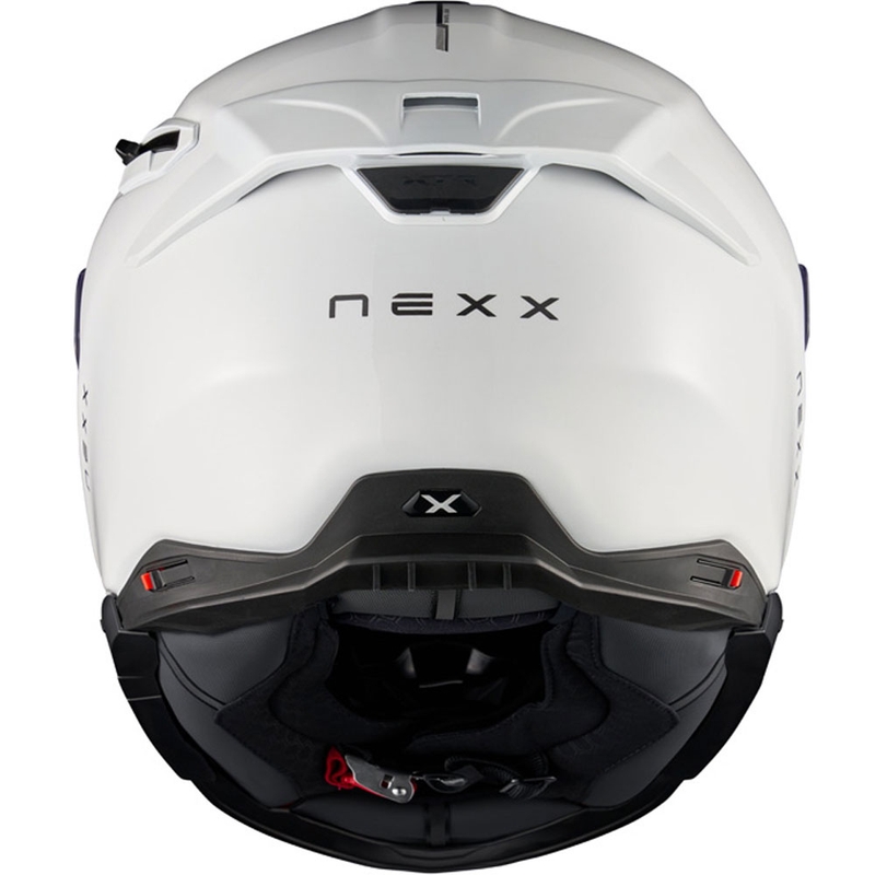Integruotas motociklininko šalmas "Nexx X.TR Plain white