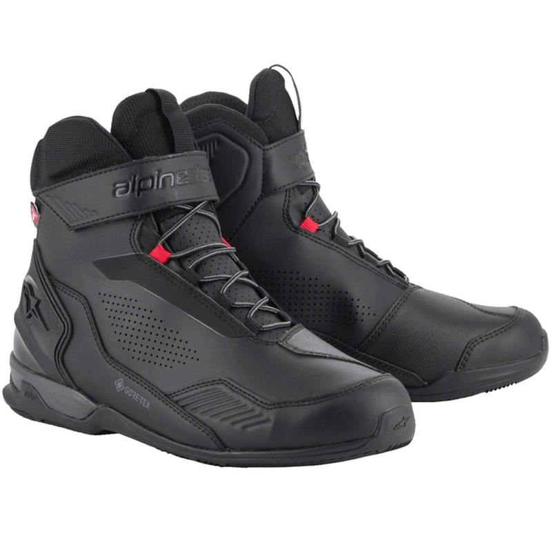 "Alpinestars Austral Gore-Tex" juodai tamsiai pilki motociklininko batai