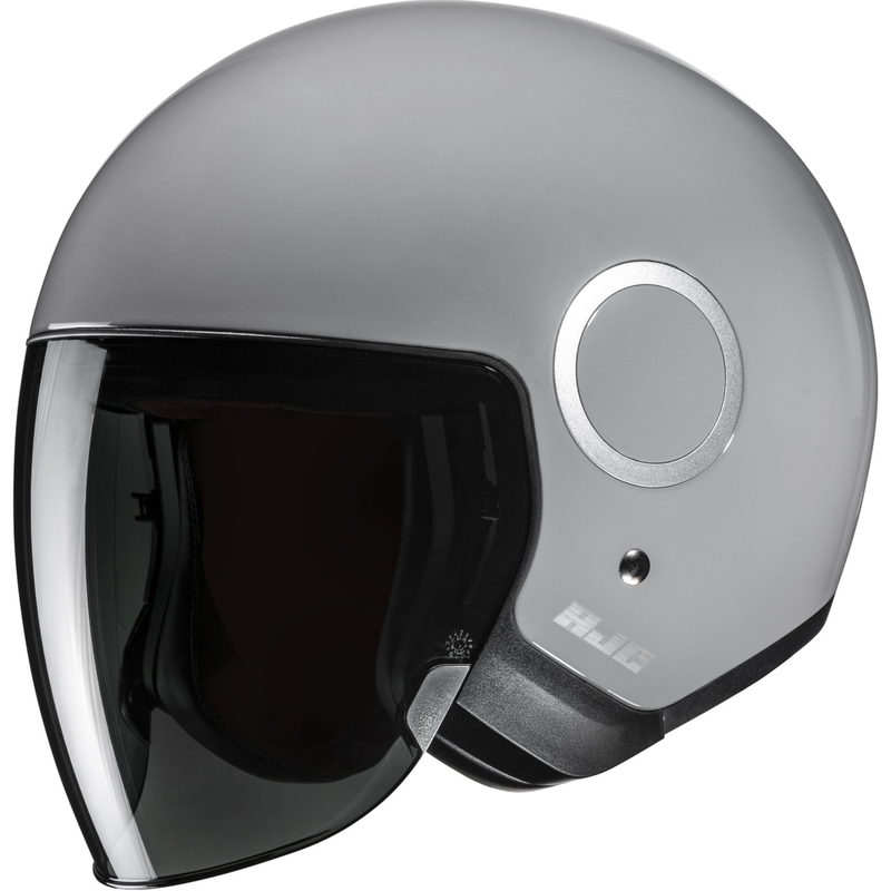 Atviras motociklininko šalmas HJC RPHA 40 Solid grey