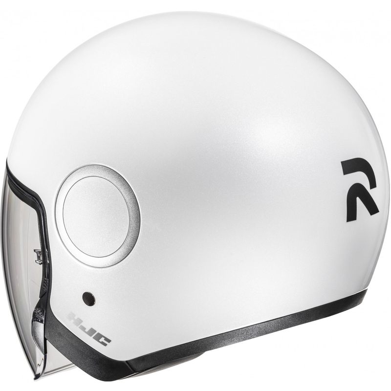 Atviras motociklininko šalmas HJC RPHA 40 Solid pearl white