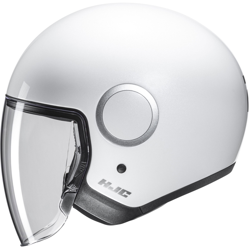 Atviras motociklininko šalmas HJC RPHA 40 Solid pearl white