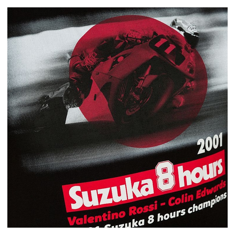 Triko VR46 Valentino Rossi SUZUKA 8 HOURS černé