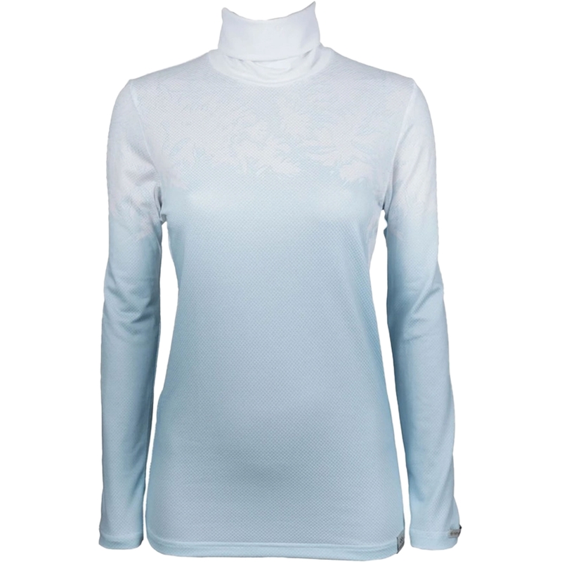 Moteriški termo marškinėliai nanosilver® Frozen blue and white II