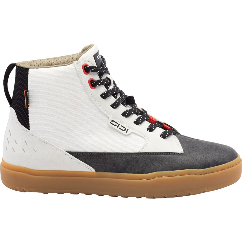Motociklininko batai SiDi ARX Ice white-black