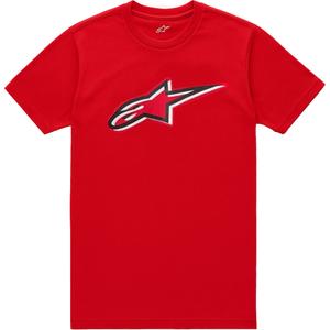 Marškinėliai Alpinestars Ageless Shadow CSF red