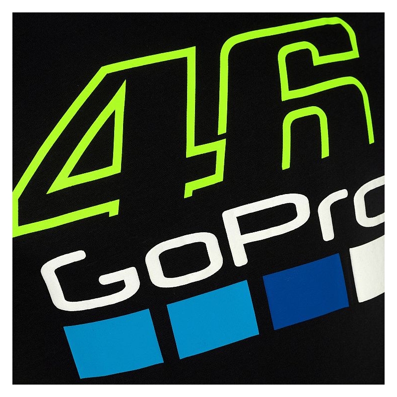 Triko VR46 Valentino Rossi GOPRO černé výprodej