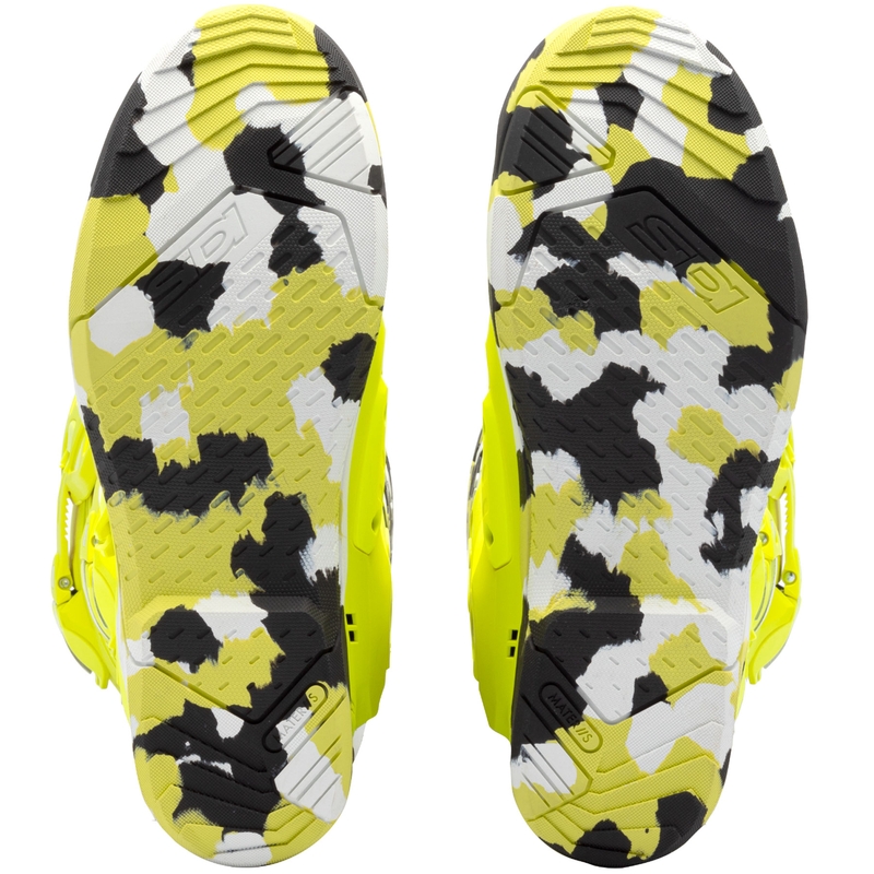 SiDi Crossair X RACR001 juodai geltoni motociklininko batai