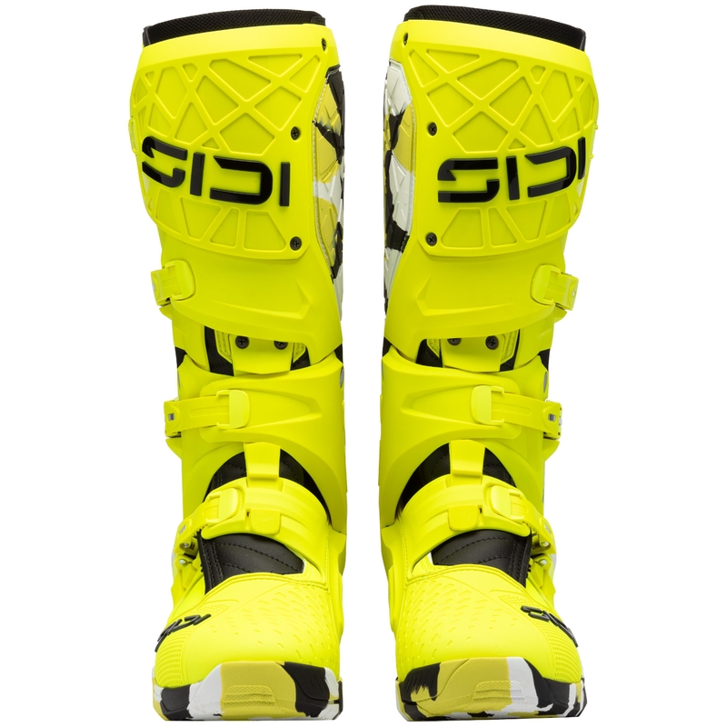 SiDi Crossair X RACR001 juodai geltoni motociklininko batai