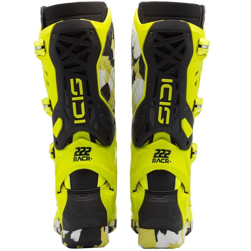 SiDi Crossair X RACR001 juodai geltoni motociklininko batai