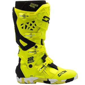 SiDi Crossair X RACR001 juodai geltoni motociklininko batai