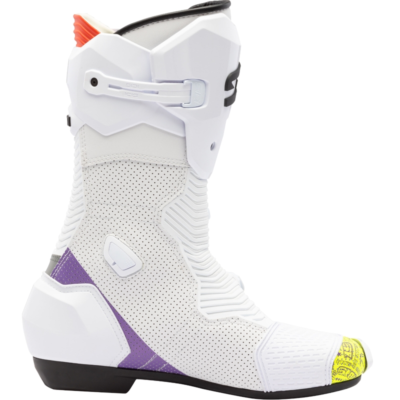 Motociklininko batai SiDi MAG 2 Air BTA001 baltai geltoni