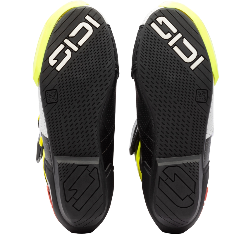 Motociklininko batai SiDi MAG 2 Air fluo yellow-fluo coral