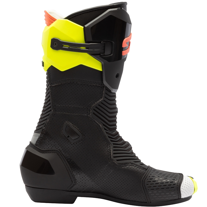 Motociklininko batai SiDi MAG 2 Air fluo yellow-fluo coral