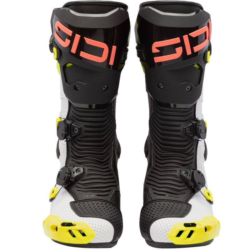 Motociklininko batai SiDi MAG 2 Air fluo yellow-fluo coral
