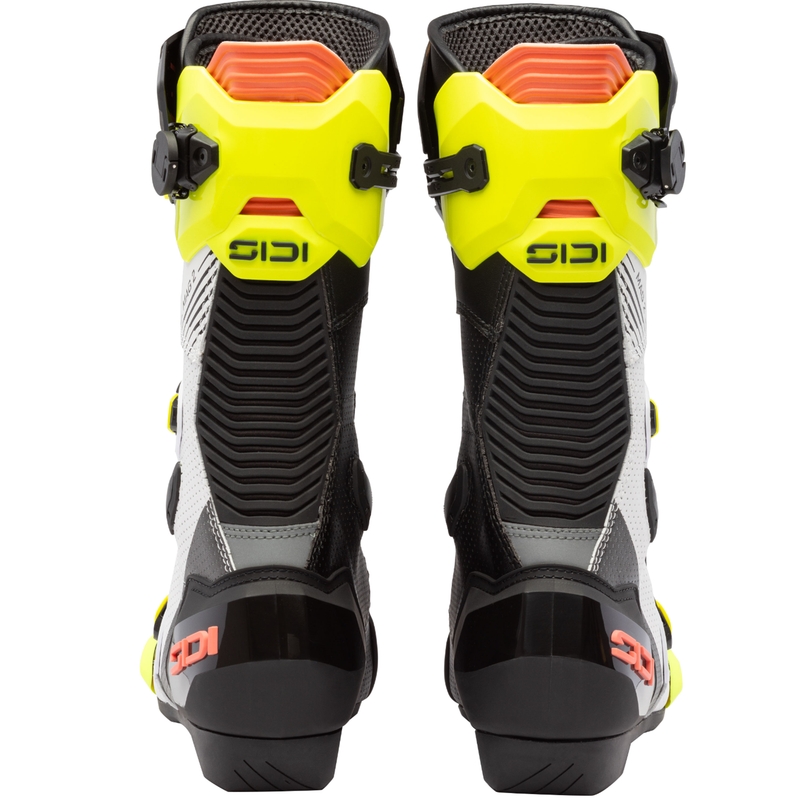 Motociklininko batai SiDi MAG 2 Air fluo yellow-fluo coral