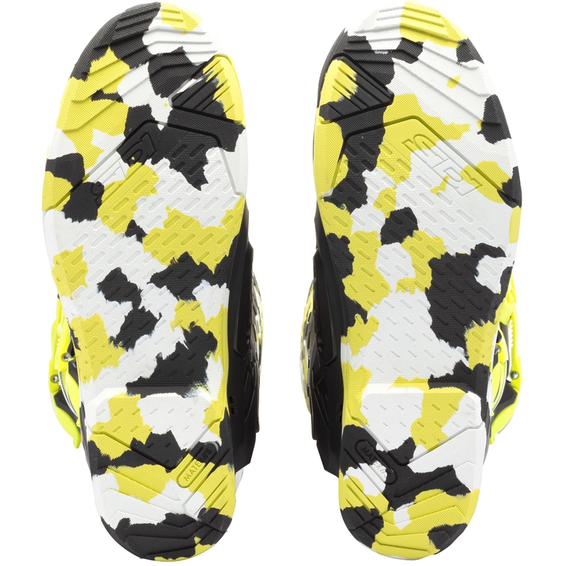 Motociklininko batai SiDi Crossair X RACR002 fluo yellow-black