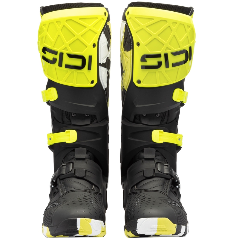 Motociklininko batai SiDi Crossair X RACR002 fluo yellow-black