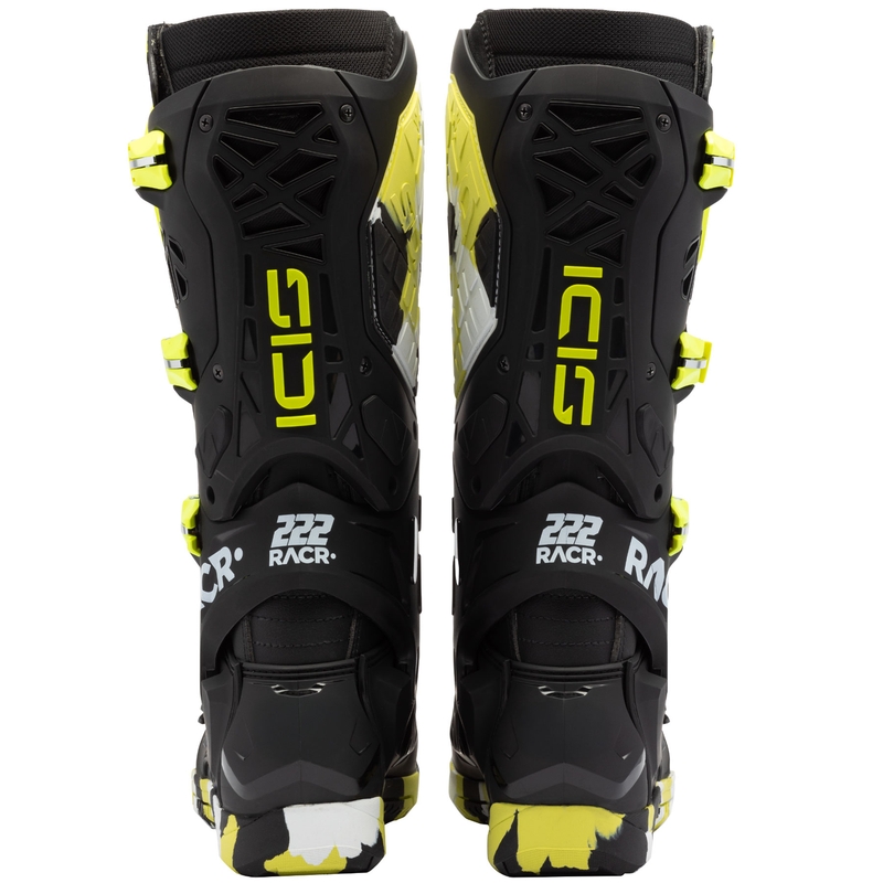 Motociklininko batai SiDi Crossair X RACR002 fluo yellow-black