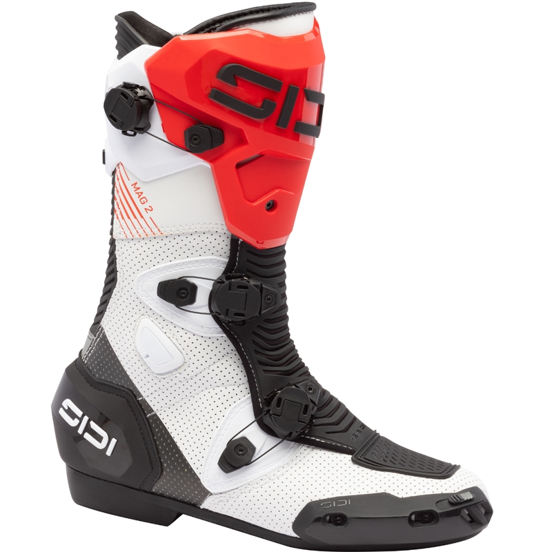 SiDi MAG 2 Air baltai-juodai-raudoni motociklininko batai