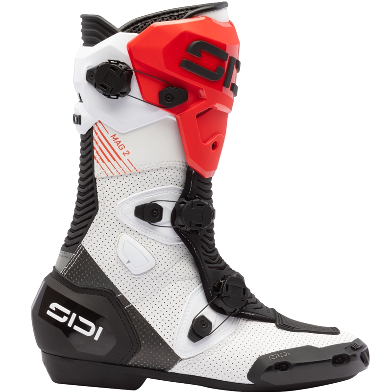SiDi MAG 2 Air baltai-juodai-raudoni motociklininko batai