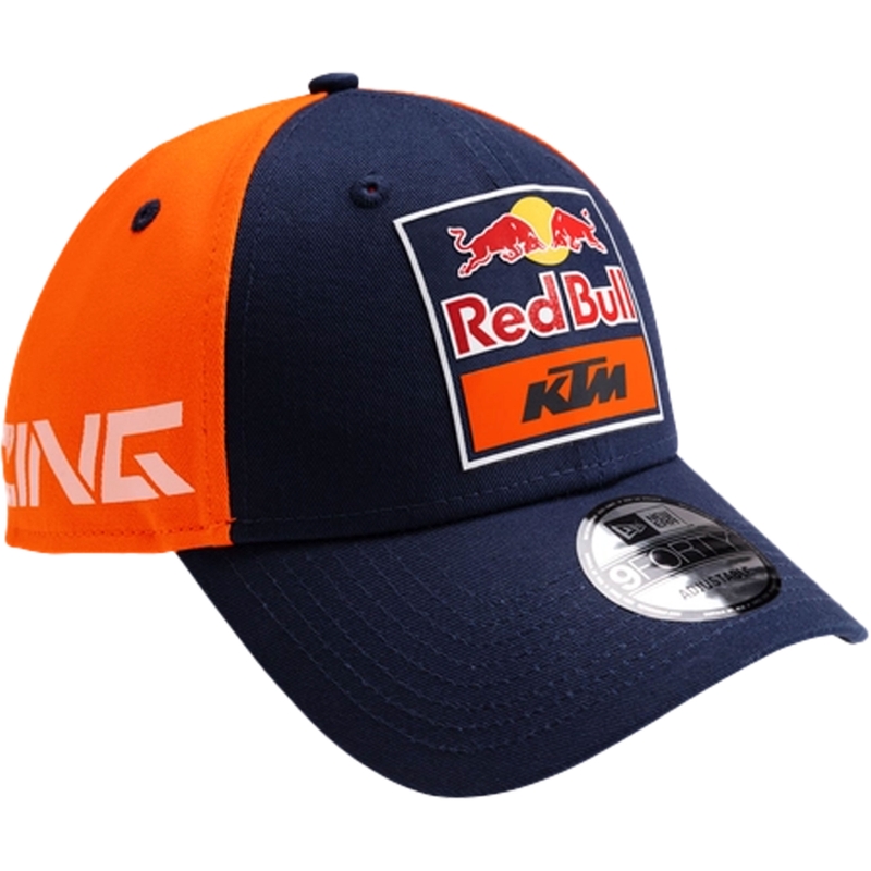 KTM replika lenkta kepurė mėlynai oranžinė