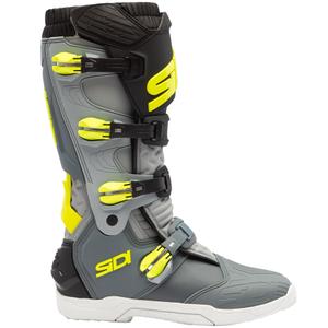 Motociklininko batai SiDi X Power SC grey-fluo yellow