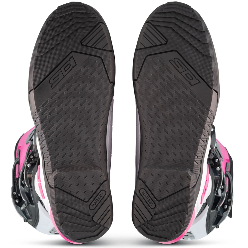 Motociklininko batai SiDi X Power SC white-black-pink