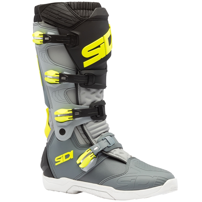 Motociklininko batai SiDi X Power SC grey-fluo yellow