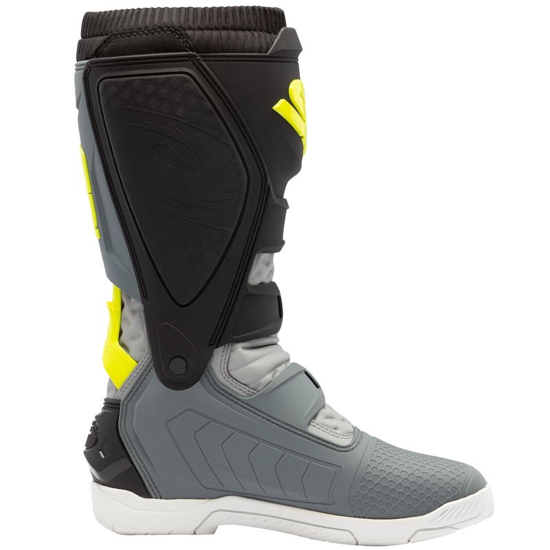 Motociklininko batai SiDi X Power SC grey-fluo yellow