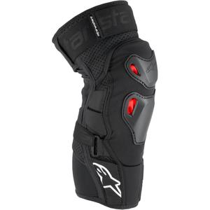Alpinestars Bionic Pro Plasma juodai-raudonai-baltos spalvos kelio įtvarai