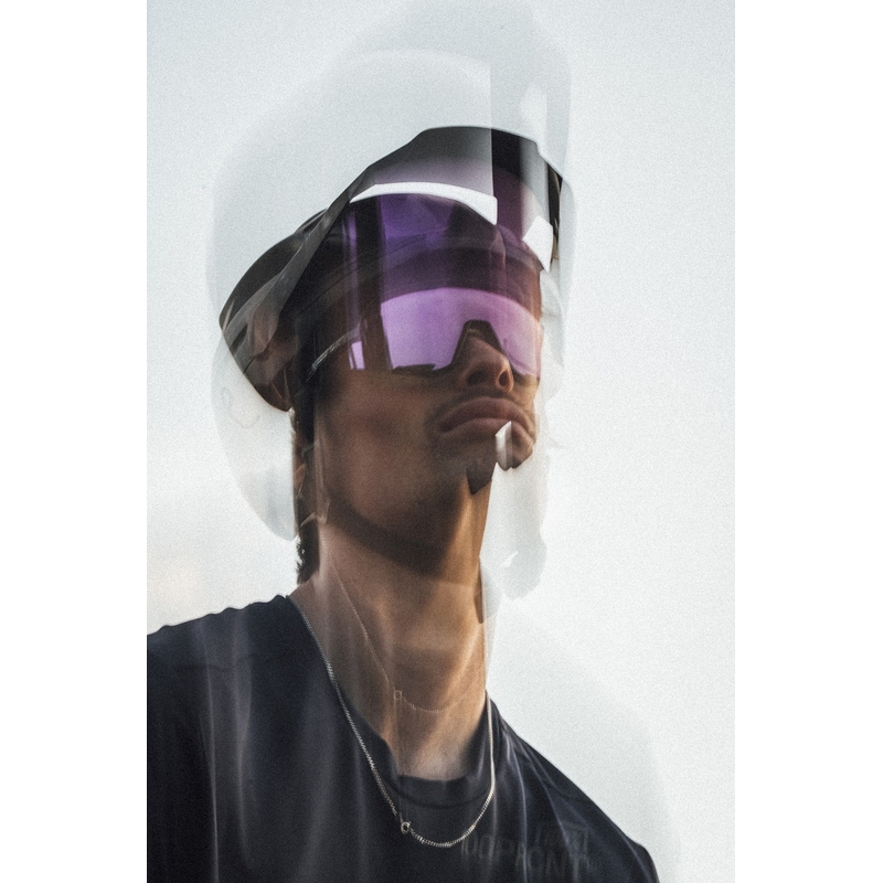 100% Slendale akiniai nuo saulės su violetiniu fotochrominiu stiklu