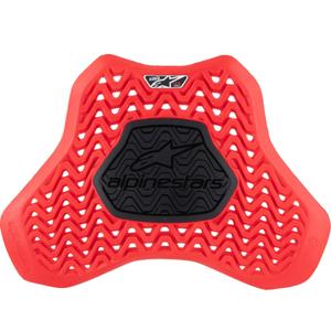 Alpinestars Nucleon Plasma Racing raudonos ir juodos spalvos įdedama krūtinės apsauga