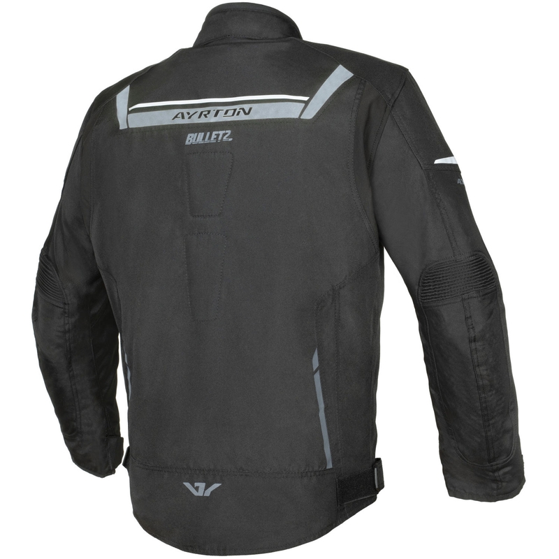 Ayrton Bullet II motociklininko striukė juoda-tamsiai pilka