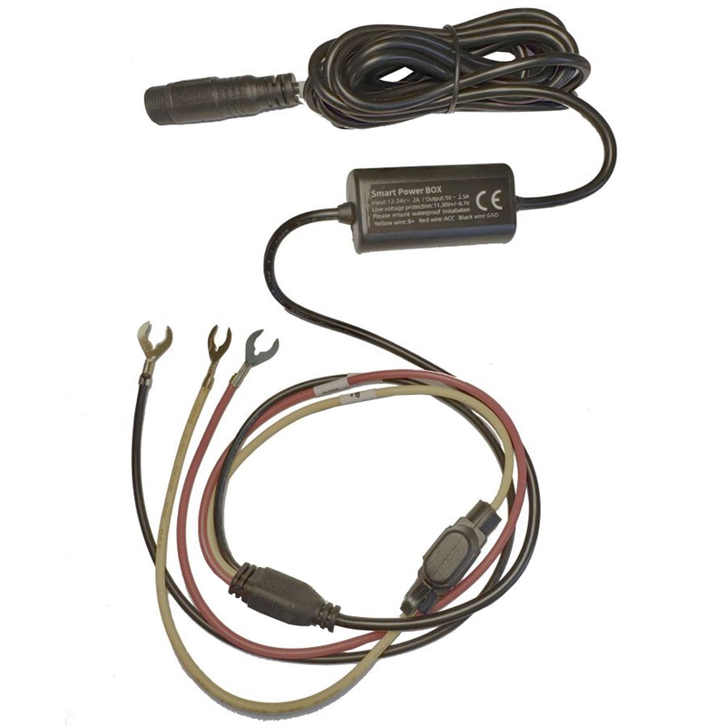 „Interphone SYNC 70E“ akumuliatoriaus maitinimo laidas