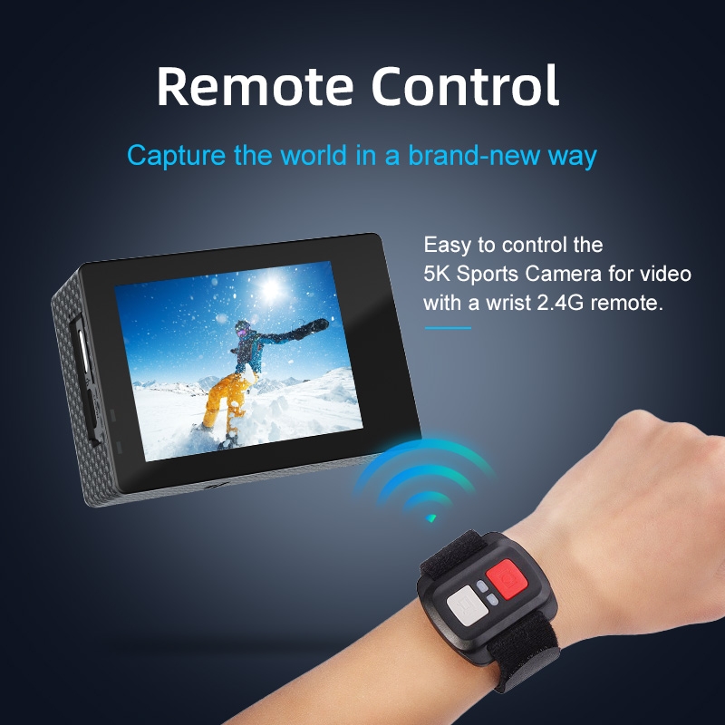 „MaxTo Action Cam 5k“ motociklo kamera