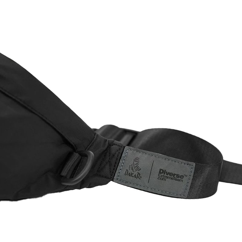 Dakar Burpees 256 juosmens krepšys, juodas