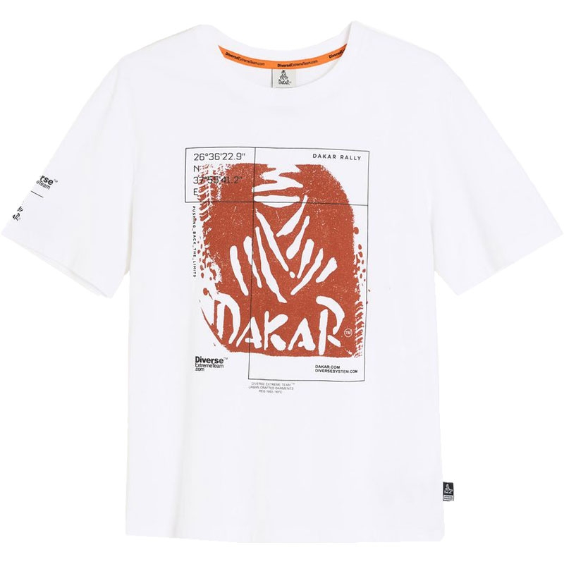 Dakaro DES 1425 balti marškinėliai
