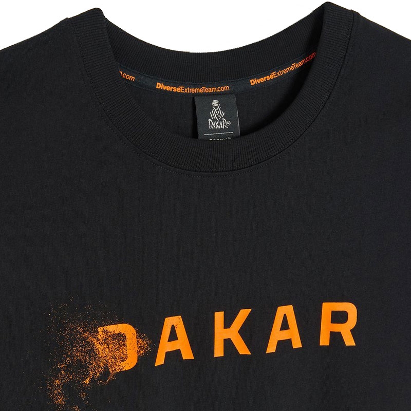 Dakar DES 2225 marškinėliai juodi