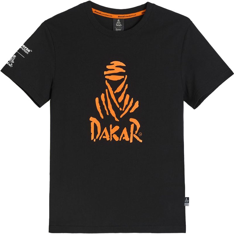 Dakaro LOGO 256 marškinėliai juodi