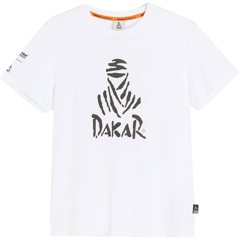 Dakaro LOGO 256 marškinėliai balti