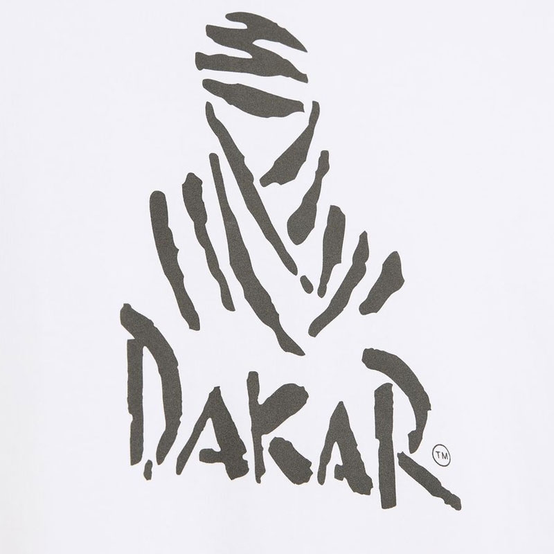 Dakaro LOGO 256 marškinėliai balti