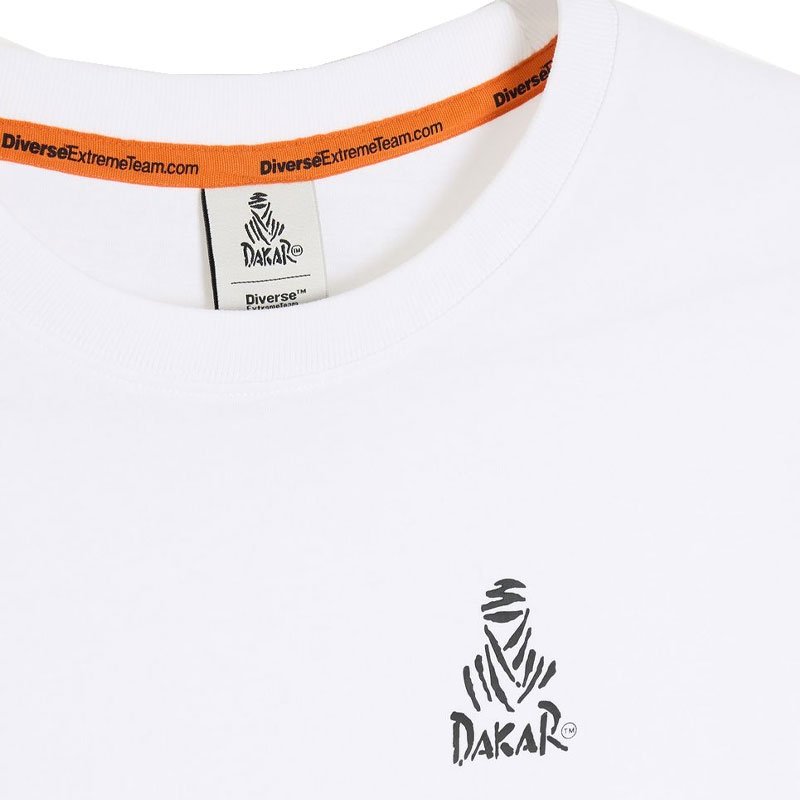 Dakaro LOGO SM 256 marškinėliai balti